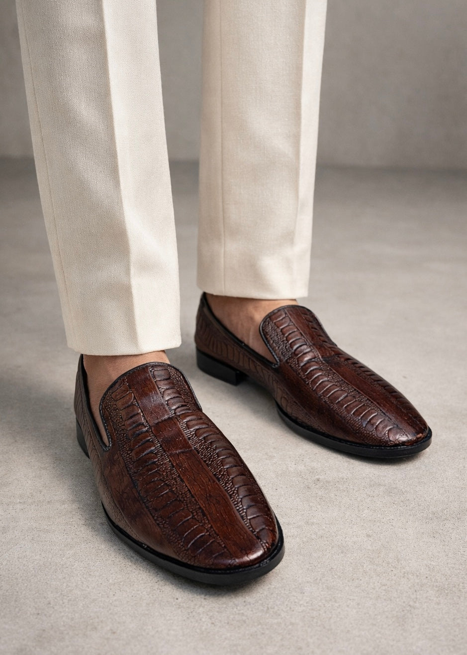 0062 Prime Croco Loafers P8-FT