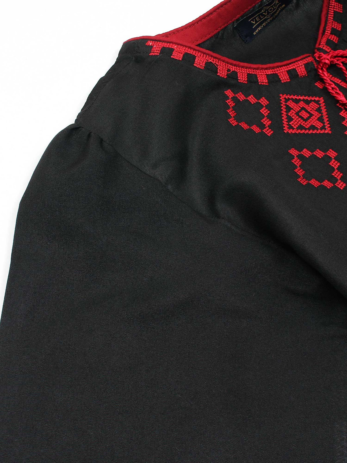 Girls Summer 2Pcs Embroidered Suit VG125-B
