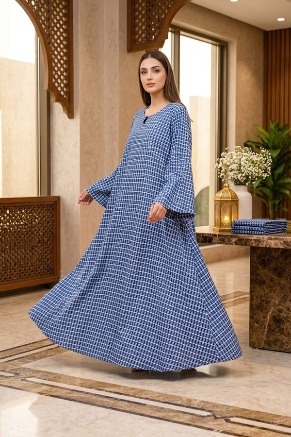 Printed Abaya for Women AB0302