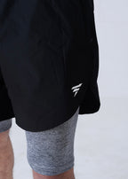 THE MICRO-STRETCH SHORT-BLACK