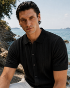 THE VALTRINO-AXIS POLO-BLACK