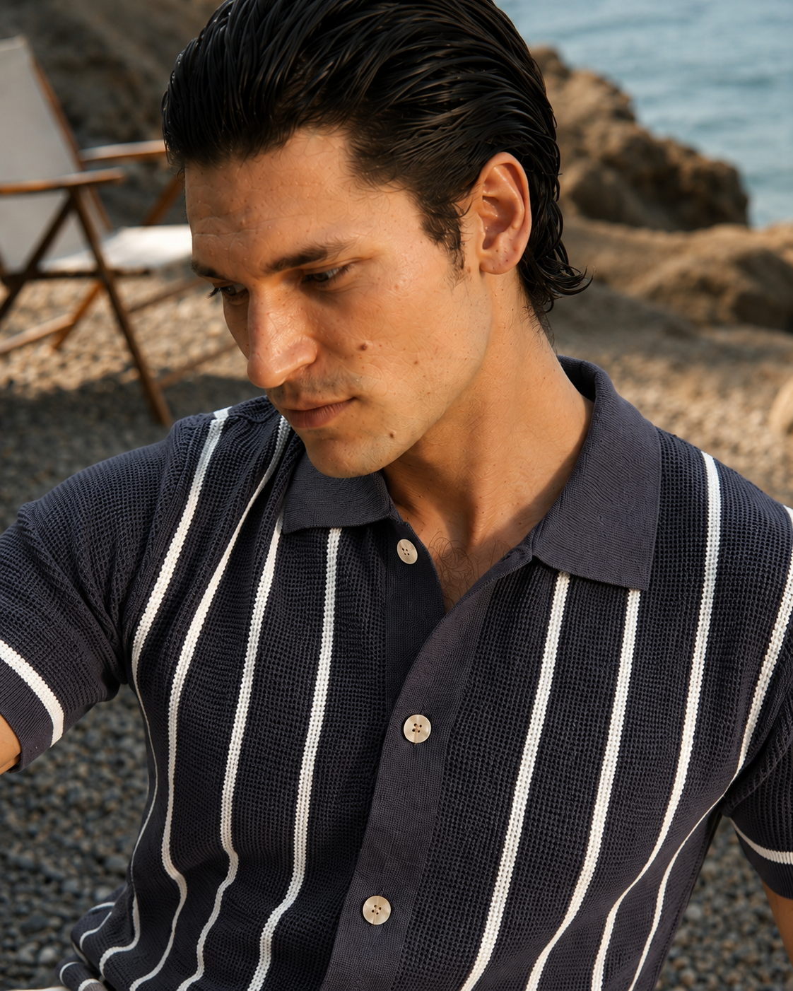 THE LUNVEX-DRIFT POLO-GRAY