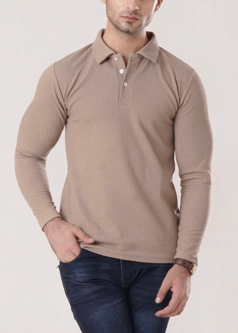 SKIN TEXTURED SHIRT-FT