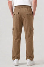 6 Pocket Loose Trouser - Mustard