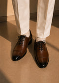 0082 Luxury Leather Dress Shoes-BROWN