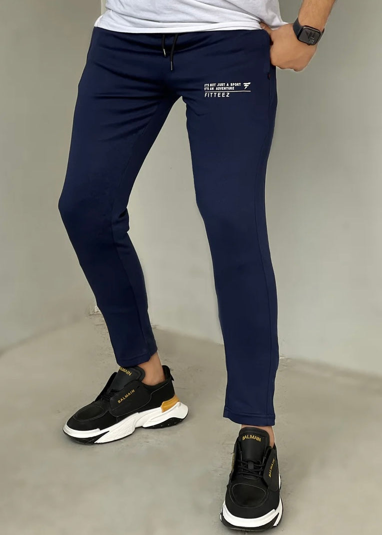SLIM-FIT NAVY BLUE ULTRA STRETCHABLE IN DRYFIT-FT