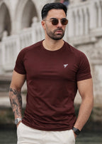 THE LYCRA TEE-BROWN