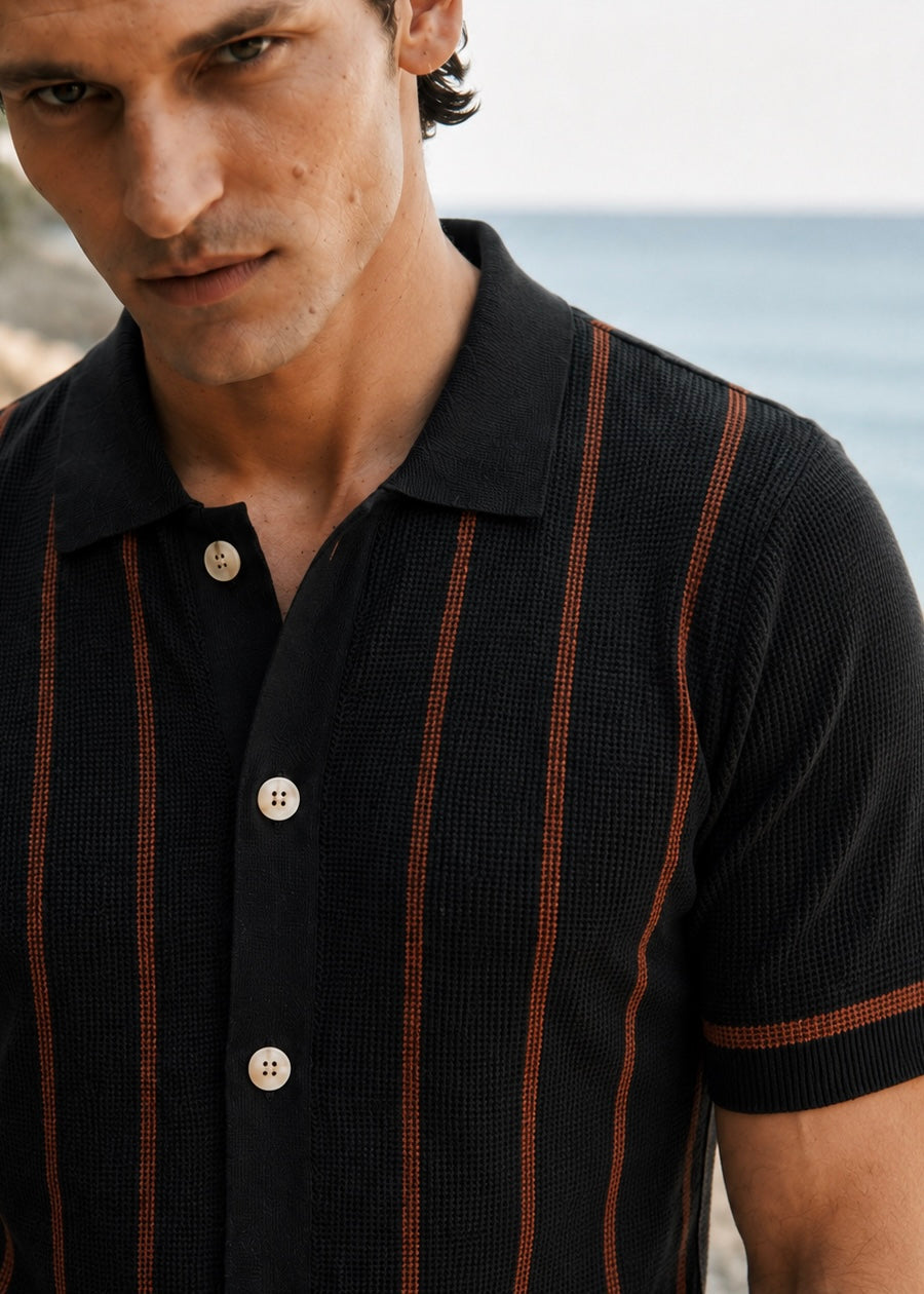 THE LUNVEX-DRIFT POLO-BLACK