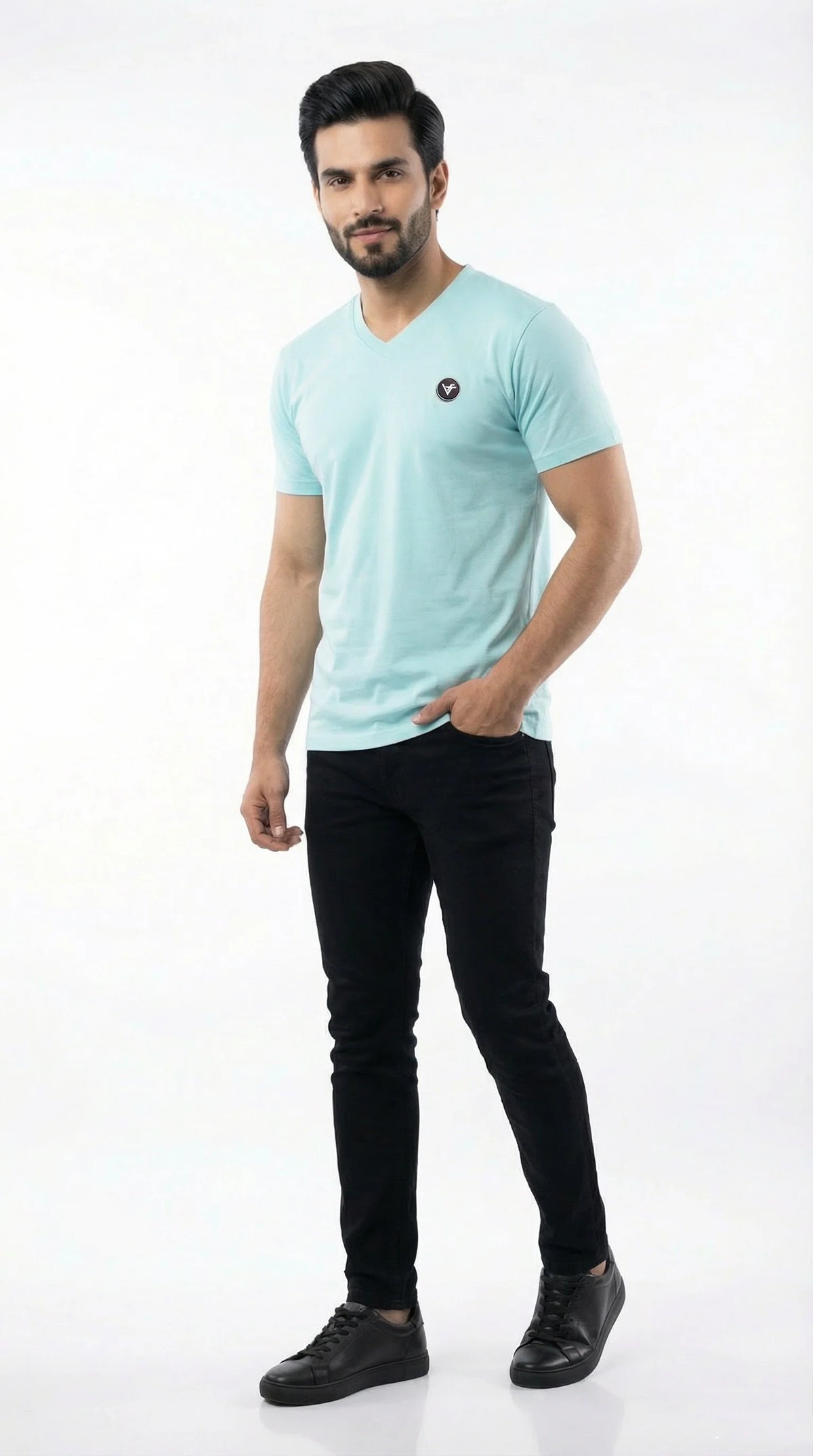 V Neck Summer Chill Tee