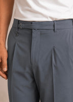 THE MANACO GURKHA PANT-CHARCOAL