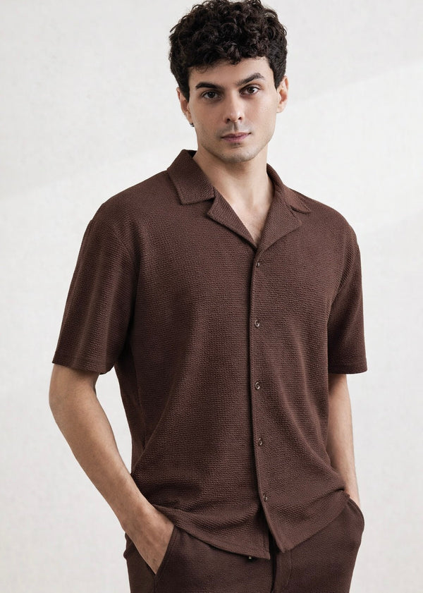 THE GLAMER TEXTURE SHIRT-FT