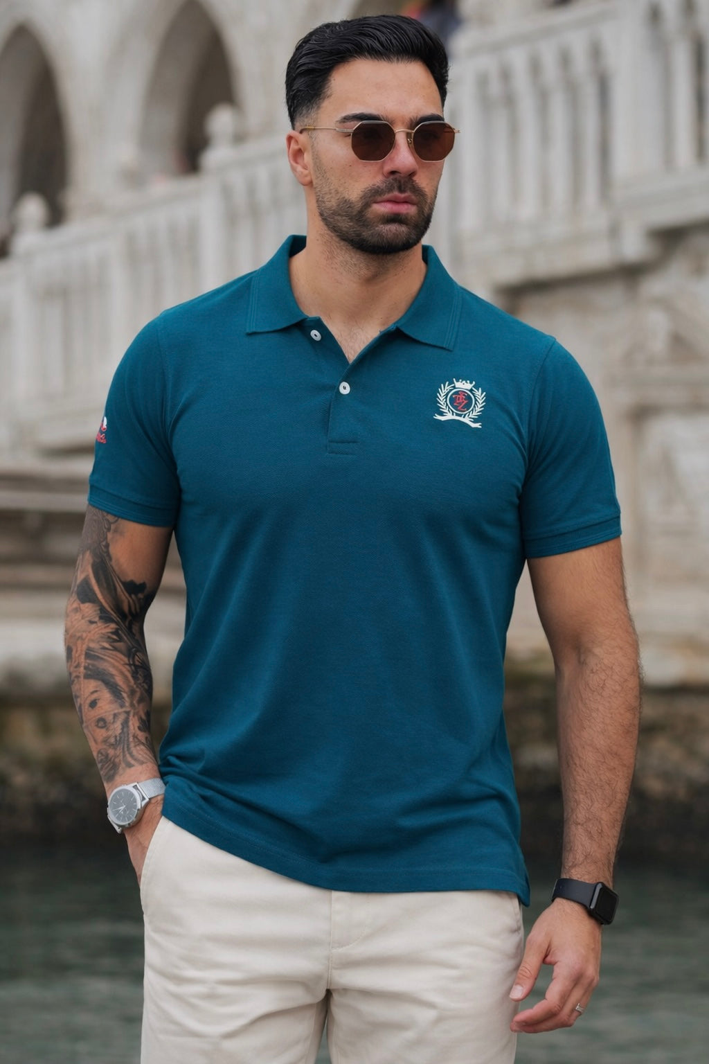 THE CLASSIC-FIT POLO-ZINK