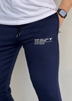 SLIM-FIT NAVY BLUE ULTRA STRETCHABLE IN DRYFIT-FT