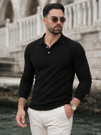 BLACK TEXTURED SHIRT-FT