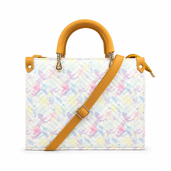 Crimson Elegance Bag Mustard Yellow