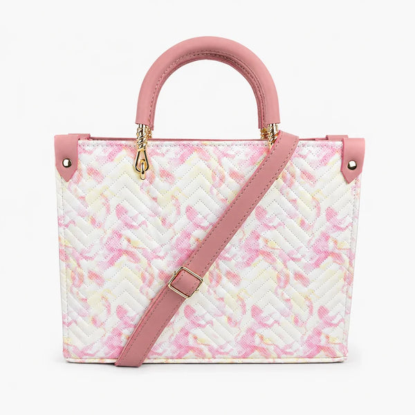 Crimson Elegance Bag Pink