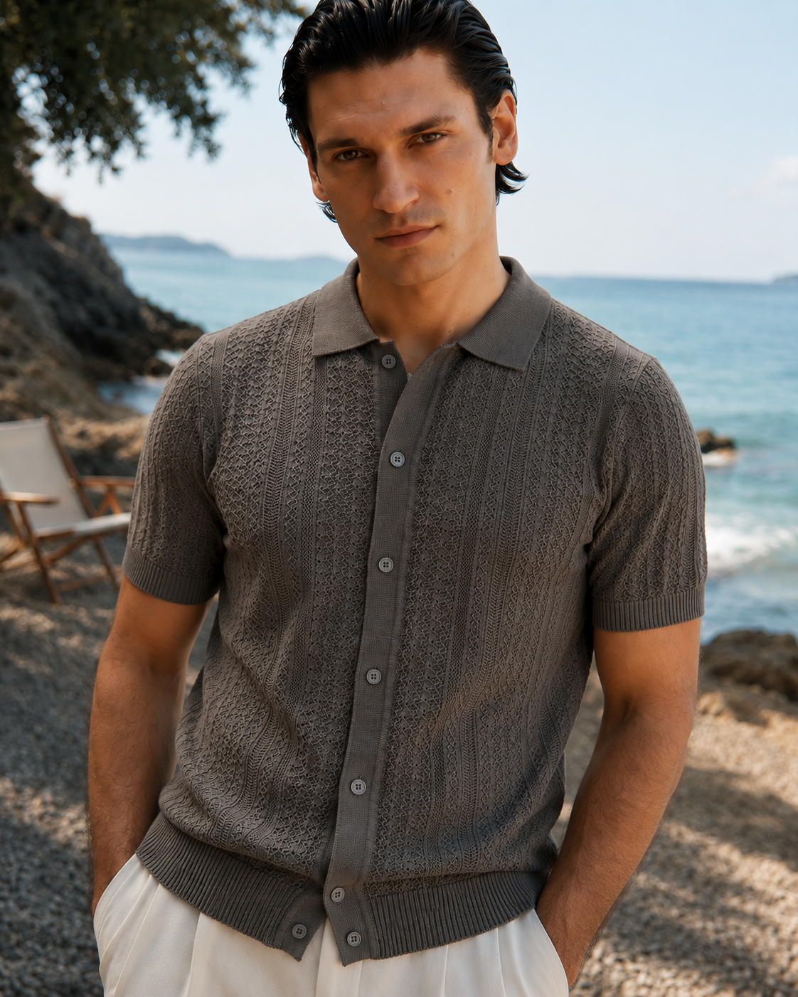 THE VALTRINO-AXIS POLO-OLIVE