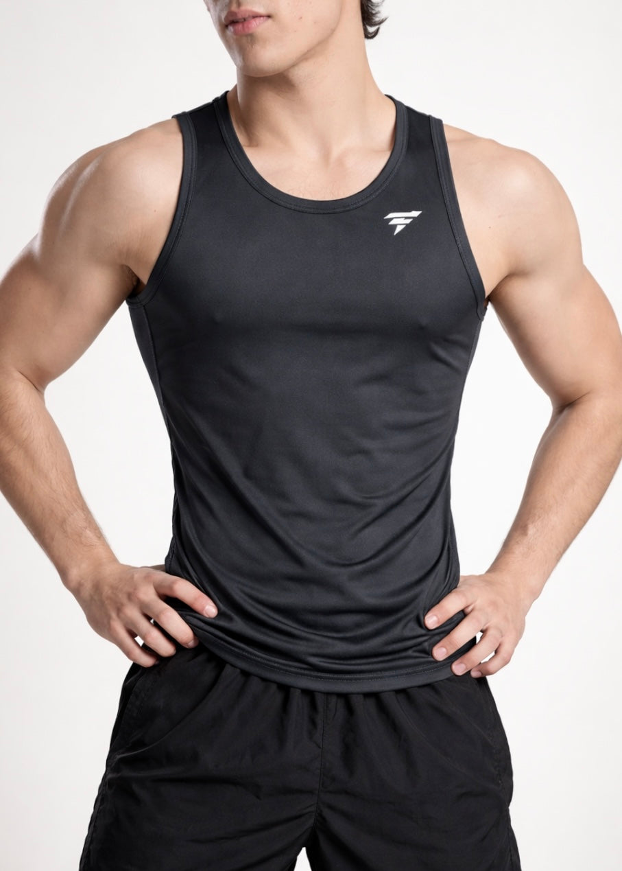 CUT TANK TOP'S MAINTAIN THE CASUAL VIBES AND TRADITIONAL FABRIC - FT