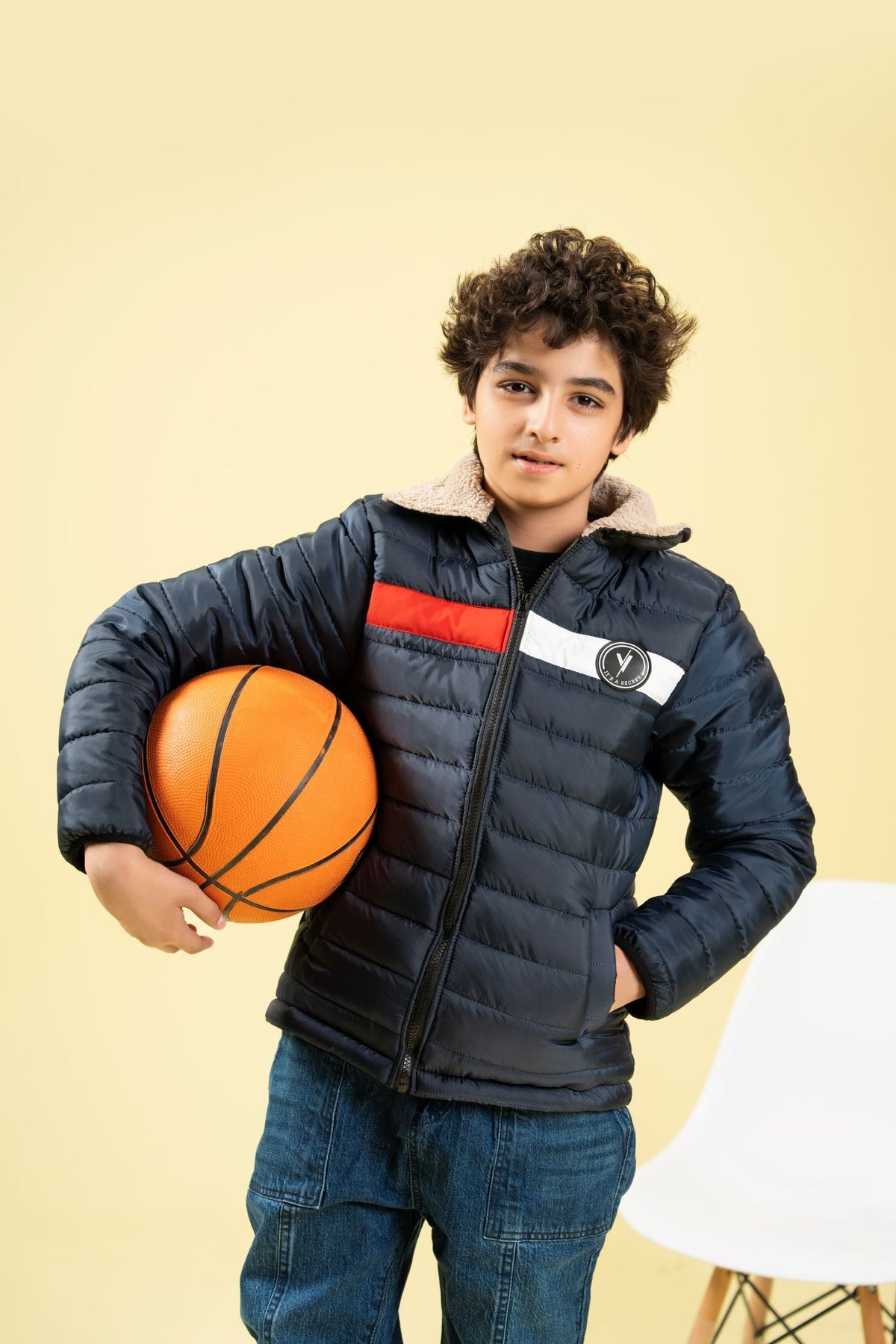 Full Sleeves Puffer Jacket Boys & Girls VJ74-A