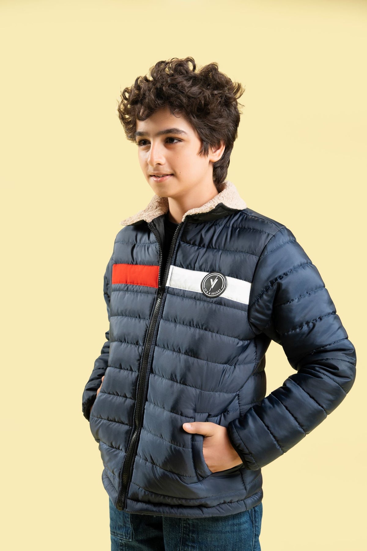 Full Sleeves Puffer Jacket Boys & Girls VJ74-A