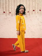 Girls Summer 2Pcs Embroidered Suit VG178-C