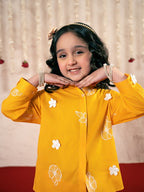 Girls Summer 2Pcs Embroidered Suit VG178-C
