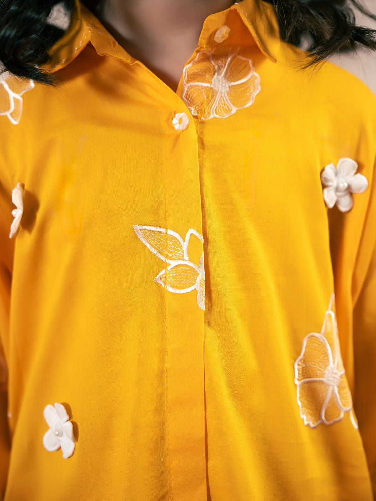 Girls Summer 2Pcs Embroidered Suit VG178-C