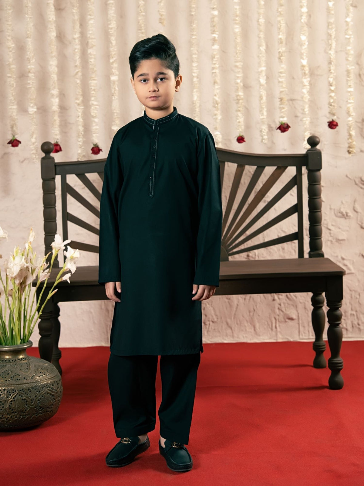 Boys Kurta Shalwar Suit Set ART #VB108