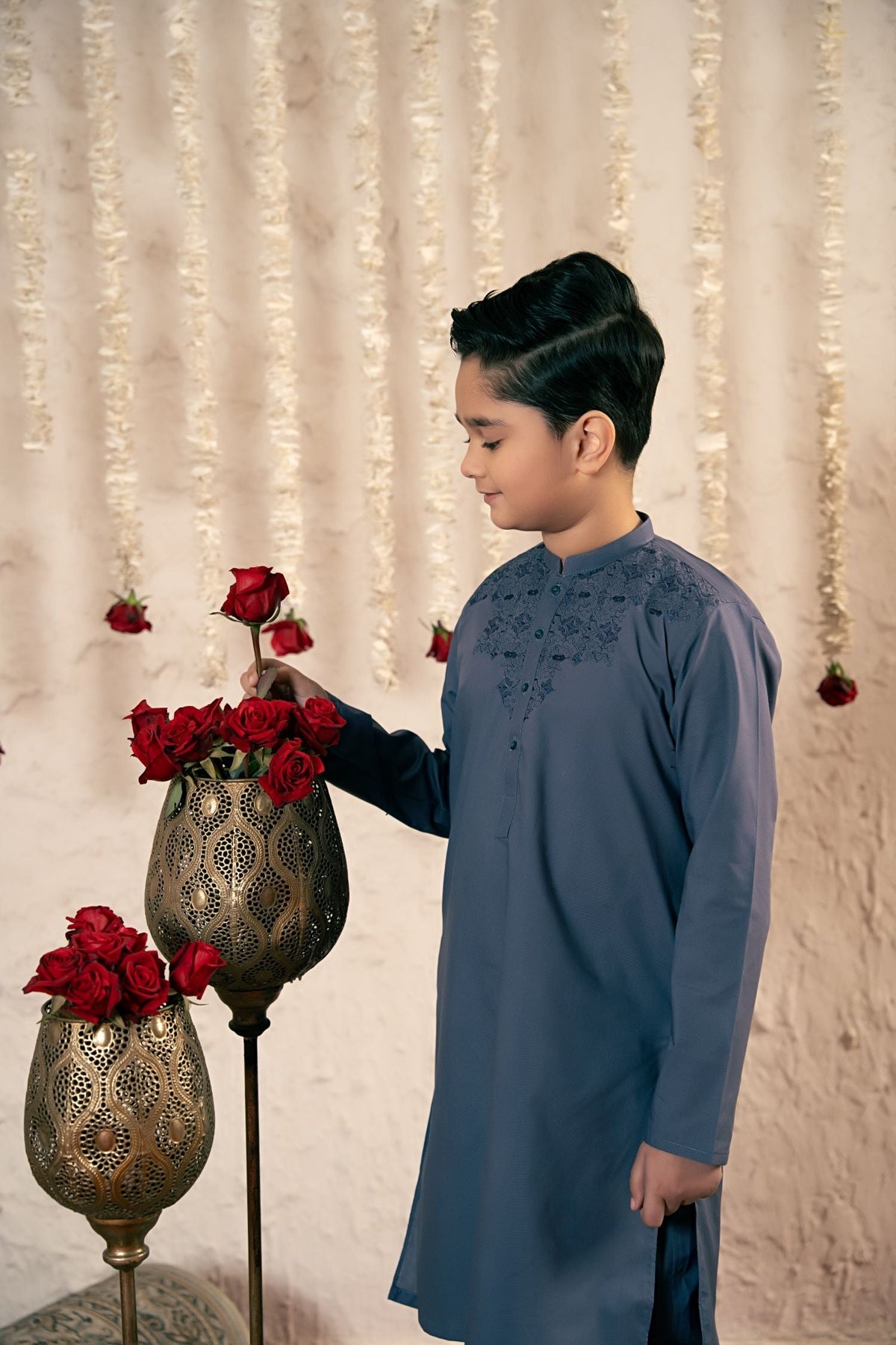 Boys Kurta Trouser Suit Set ART VB165