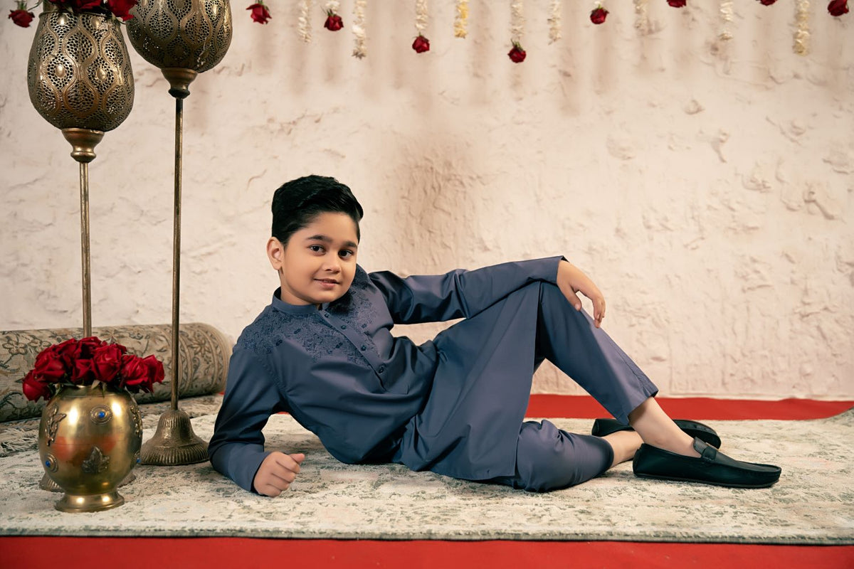 Boys Kurta Trouser Suit Set ART VB165