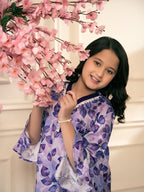 Girls Summer 2Pcs Printeded SuitVG192-A