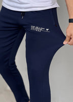 SLIM-FIT NAVY BLUE ULTRA STRETCHABLE IN DRYFIT-FT
