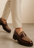 0018 FORMAL AND CASUAL WEAR SHOES-MAROON