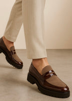 0018 FORMAL AND CASUAL WEAR SHOES-MAROON