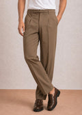 THE MANACO GURKHA PANT-BROWN