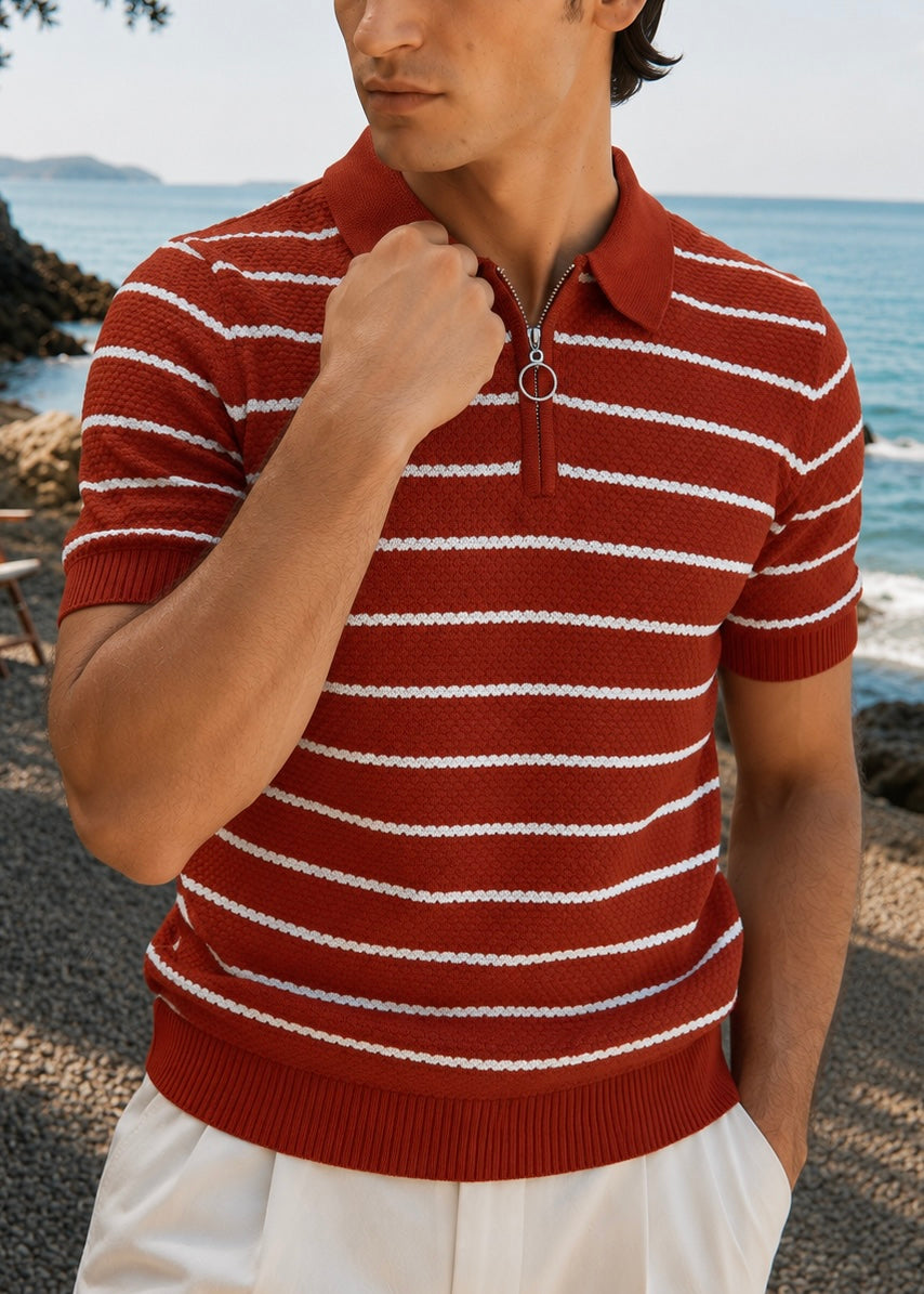 THE ORVELLO-LINE POLO-NEON-BROWN