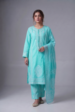 PC-252 Embroidered Stitched 3PC Suit