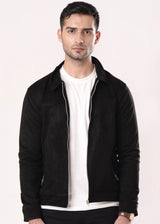 BLACK SUEDE JACKET-FT