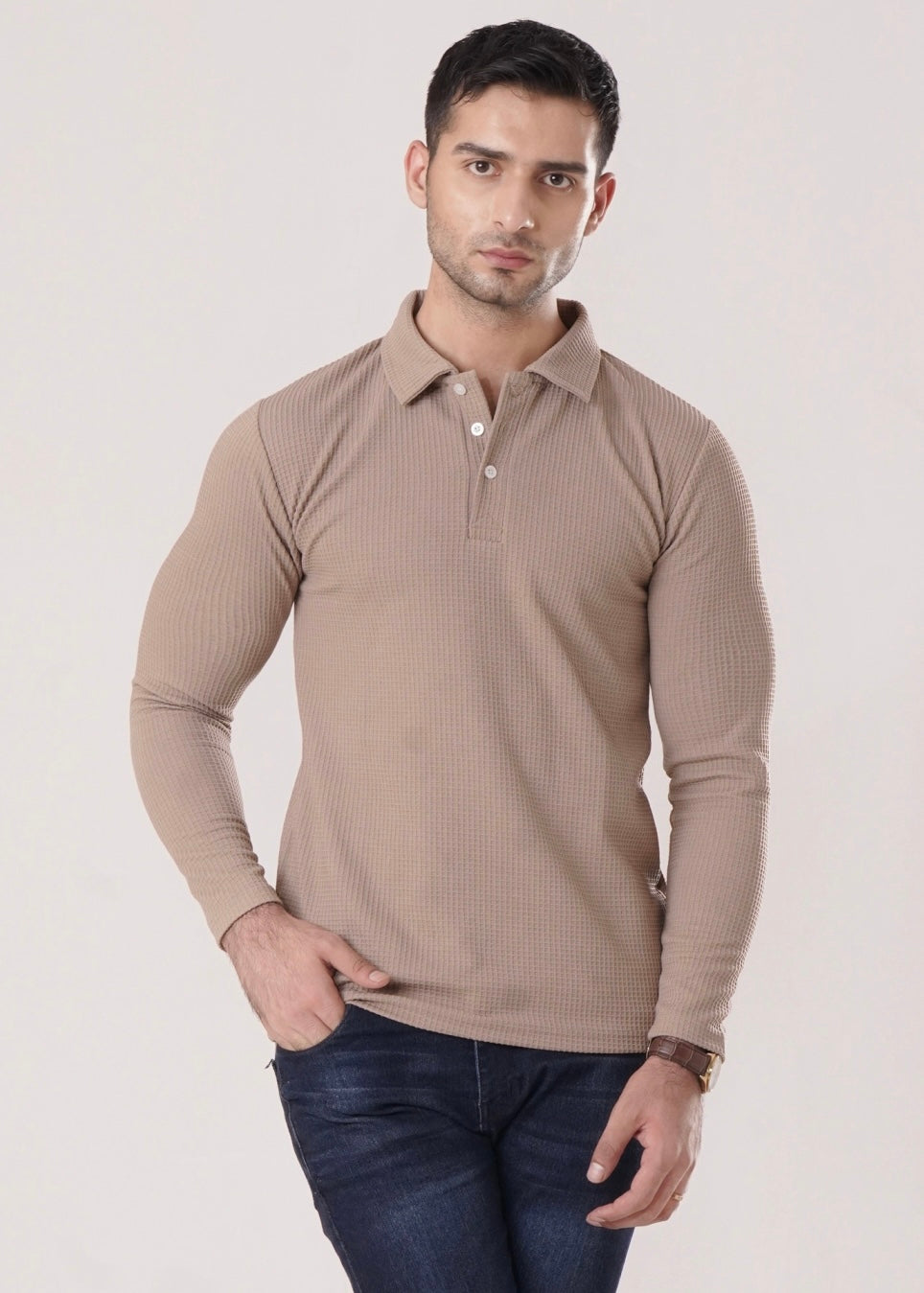 SKIN TEXTURED SHIRT-FT