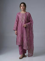 PC-602 Embroidered Stitched 3PC Suit