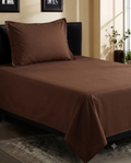 Cotton Plain Single Bed Sheet