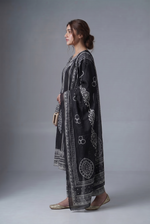 PC-253 Embroidered Stitched 3PC Suit