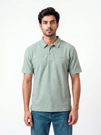 Elite Imported Cotton Textured Polo