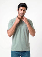 Elite Imported Cotton Textured Polo