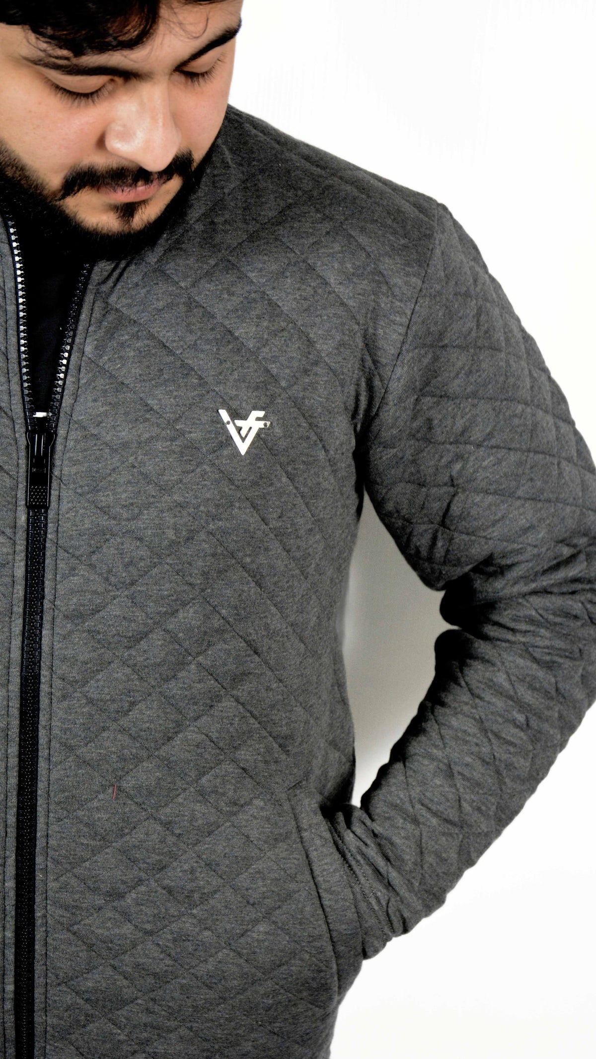 Arctic Grey Quilted Upper