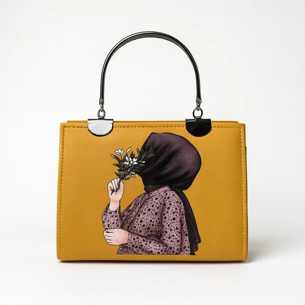 Hijabi Girl Bag Yellow