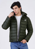 THE OLIVE PUFFER JACKET-FT