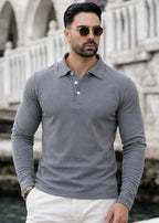 GRAY TEXTURED SHIRT-FT
