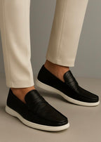 0012 AIR LOAFER'S-BLACK