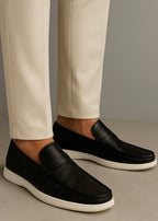0012 AIR LOAFER'S-BLACK